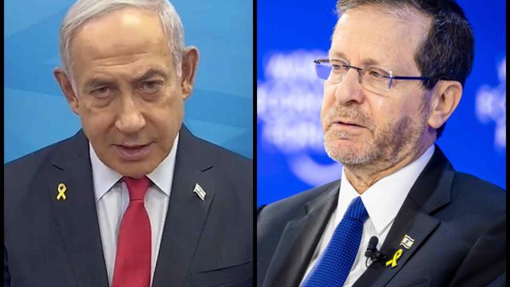 Netanyahudan Beyaz Saraya ret: Herzog’un Davostaki imza törenine katılmasını engelledi