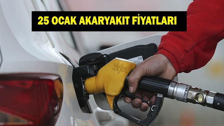 LPG, BENZİN, MOTORİN FİYATLARI GÜNCEL! 25 Ocak İstanbul, Ankara ve İzmir'de akaryakıt fiyatları