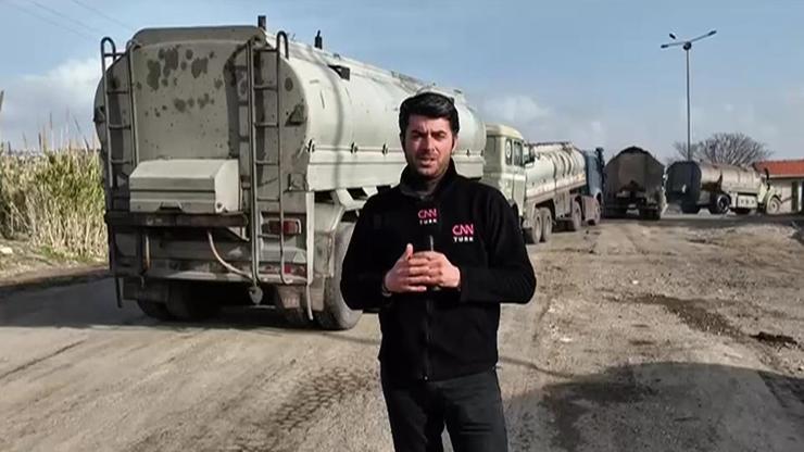 CNN TÜRK Suriyede petrol sahalarını görüntüledi: İşgal bitti, üretim başladı