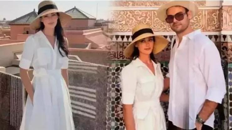 Esra Bilgiç ve Faruk Sabancı’dan aşk dolu tatil paylaşımları