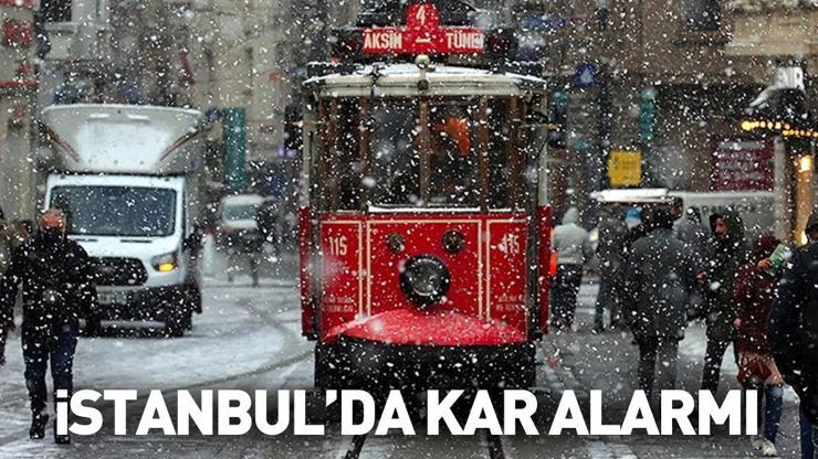 SON DAKİKA | Tarih belli oldu: Lapa lapa yağacak İstanbulda kar alarmı