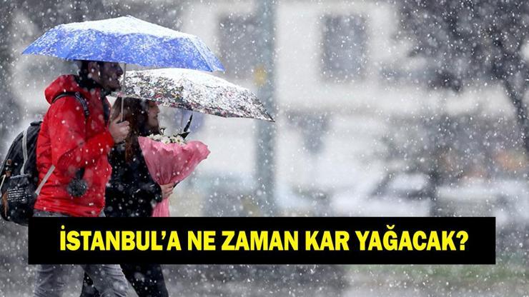 İSTANBULA NE ZAMAN KAR YAĞACAK Tarih verildi İstanbulda tekrar kar bekleniyor