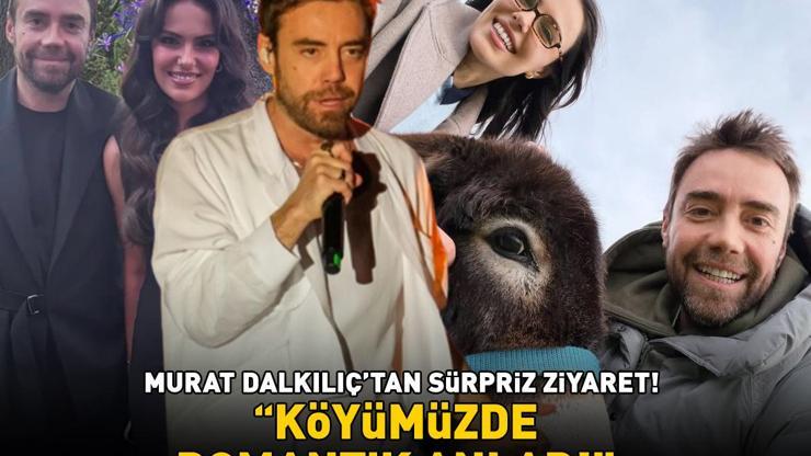 Murat Dalkılıç’tan sürpriz ziyaret Özgü Kaya böyle paylaştı: KÖYÜMÜZDE ROMANTİK ANLAR