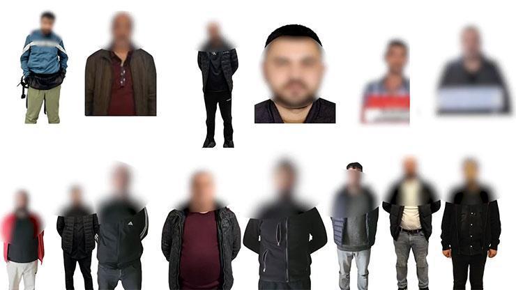 SON DAKİKA... Kırmızı bültenle ve ulusal seviyede aranan 14 suçlu Türkiye'ye getirildi