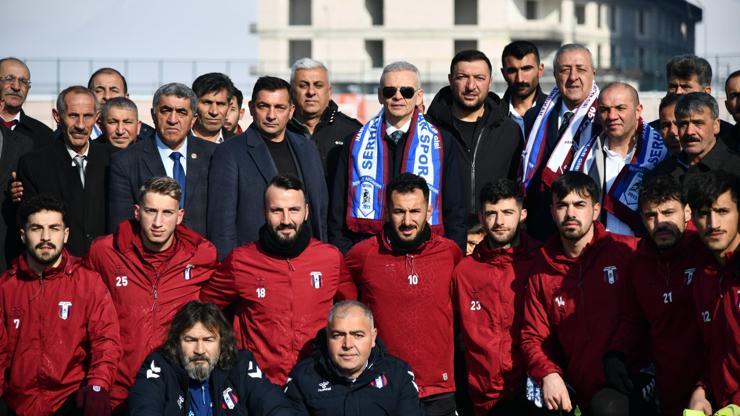 Vali Çiçekli, BAL'da mücadele eden Serhat Ardahanspor'a tosun bağışı istedi
