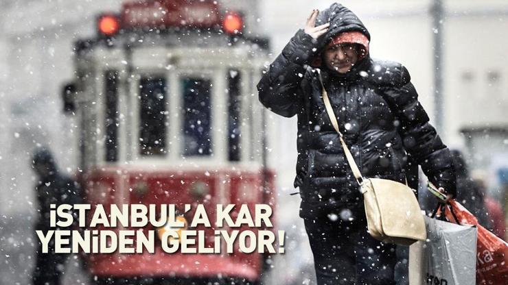 SON DAKİKA | Dikkat Tarih belli oldu: İstanbula yeniden kar geliyor