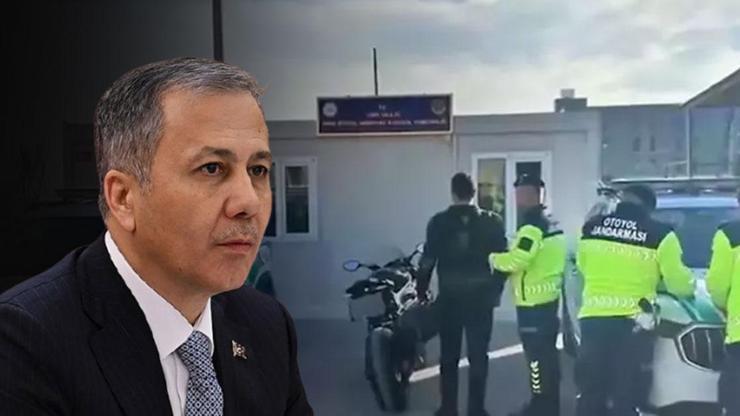 Motosikletli maganda dehşeti! Bakan Yerlikaya'dan 'Gereği Yapıldı' paylaşımı
