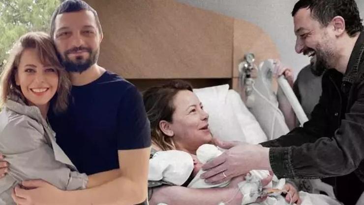 Vildan Atasever ve Mehmet Erdemden aile pozu