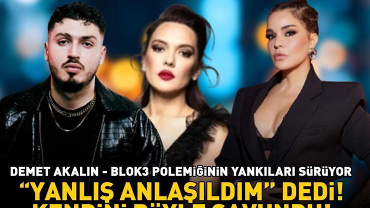 DEMET AKALIN - BLOK3 POLEMİĞİNİN YANKILARI SÜRÜYOR Önünde eğilin demişti Yanlış anlaşıldım diyen Bengü kendini bakın nasıl savundu