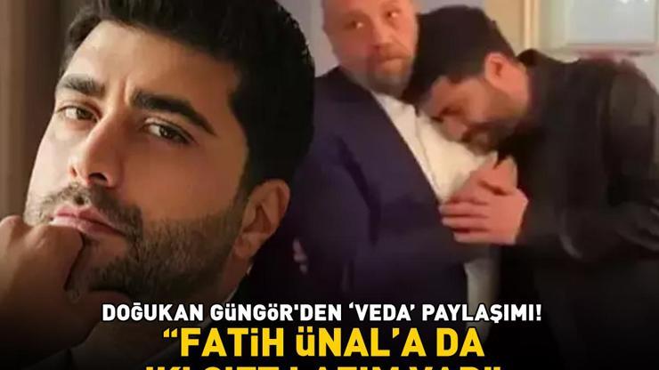 Doğukan Güngör, Kızılcık Şerbetine böyle veda etti Fatih Ünal’a da iki çift lafım var