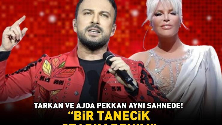 Tarkan ve Ajda Pekkan aynı sahnede BİR TANECİK STARIM BENİM
