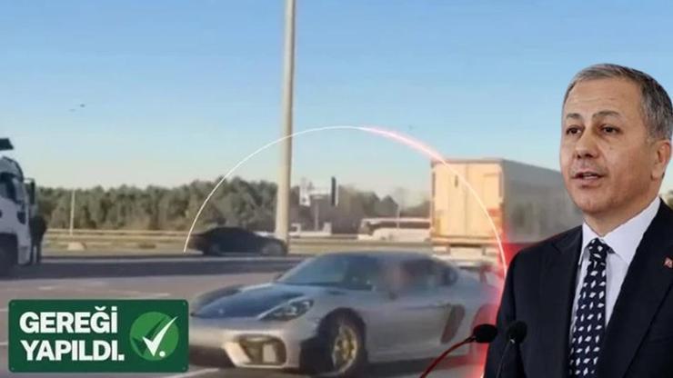  300 kilometrenin üzerinde hızla drift atan sürücü yakalandı