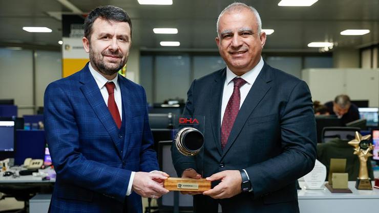 BİK Müdürü Çay'dan DHA Genel Müdürü Coşkun’a ziyaret