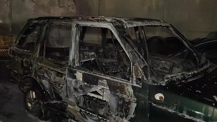 Her şey bir kıvılcımla başladı! 5 araç küle döndü