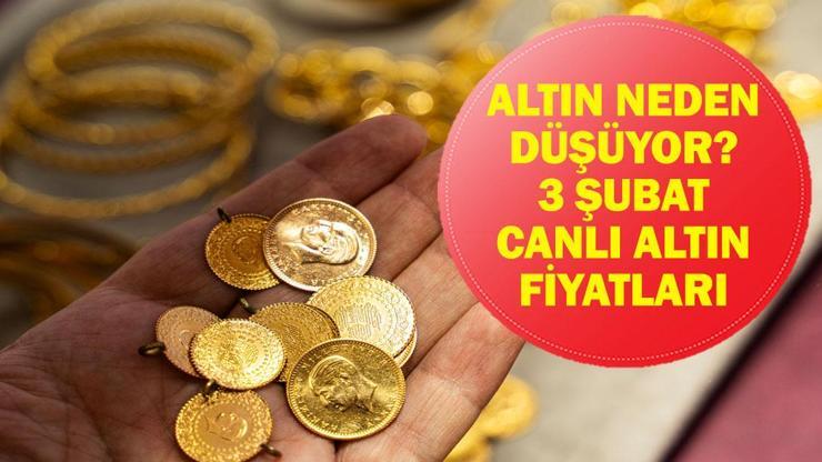 3 ŞUBAT CANLI ALTIN FİYATLARI 2026! Çeyrek Altın, Gram Altın Ne Kadar? 3 Şubat Altın Fiyatları Neden Düşüyor? Warsh Etkisi Mi? İslam Memiş'ten Uyarı!