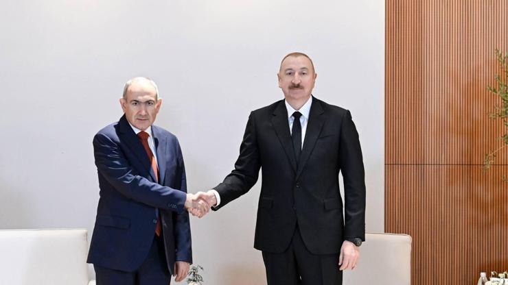 Aliyev ve Paşinyan, Abu Dabide bir araya geldi