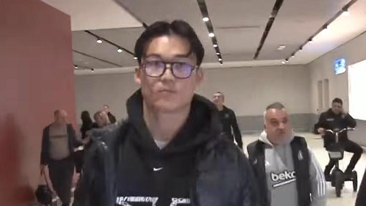 Beşiktaş'ın yeni transferi Hyeongyu Oh, İstanbul'a geldi