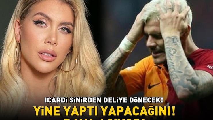 Galatasarayın yıldızı Icardi sinirden deliye dönecek Wanda Nara yine yaptı yapacağını DAVA AÇIYOR
