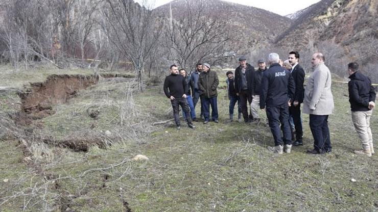 Köyde korku dolu bekleyiş Evler tehlikede