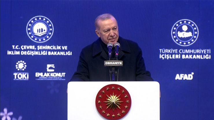 SON DAKİKA... Cumhurbaşkanı Erdoğan'dan Osmaniye'de açıklamalar