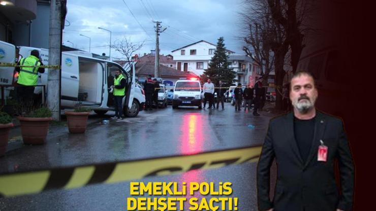 Emekli polis dehşet saçtı Eşini ve MHP ilçe başkanını silahla vurarak öldürdü