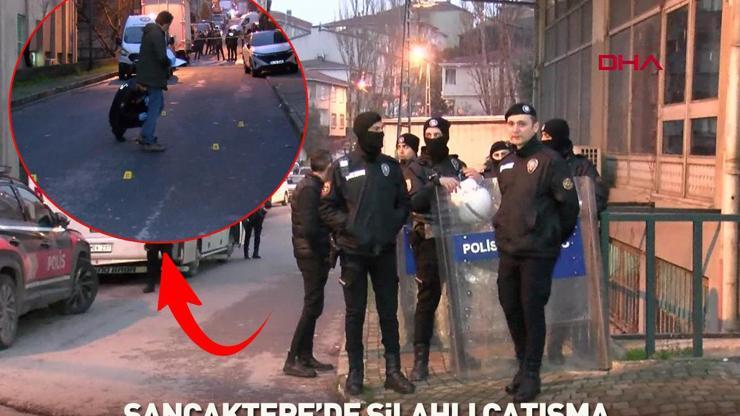 Son dakika: Sancaktepede silahlı çatışma Yaralılar var