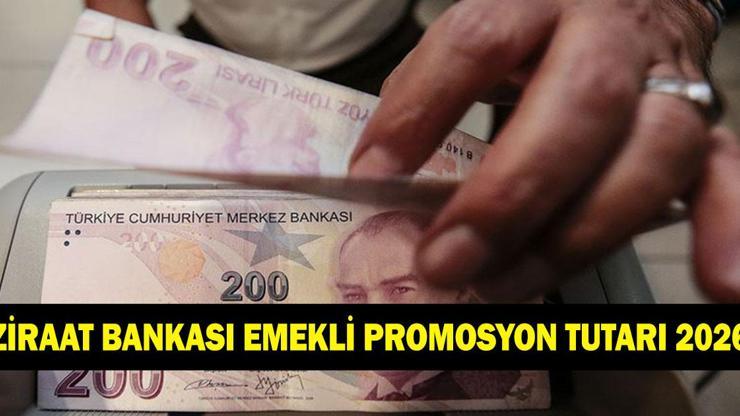  Ziraat Bankası emekliye ne kadar promosyon veriyor? İşte maaşa göre promosyon tutarı...