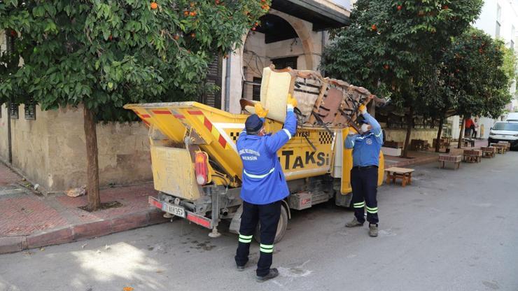 Akdeniz’de çöp taksilerle biriken çöplere acil çözüm