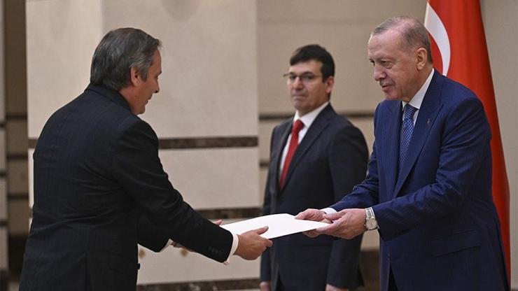 Cumhurbaşkanı Erdoğan, 3 ülkenin büyükelçisini kabul etti