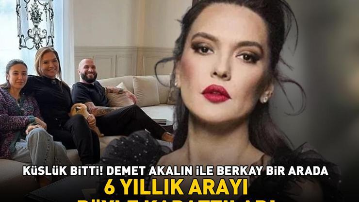6 yıllık arayı böyle kapattılar Demet Akalın ile Berkay bir arada: Özlem giderdik