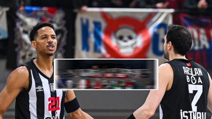 TBF ve Beşiktaş, Yunan taraftarların açtığı pankarta tepki gösterdi