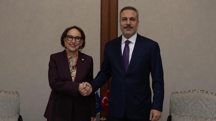 Dışişleri Bakanı Hakan Fidan, UNCTAD Genel Sekreteri Grynspanı kabul etti