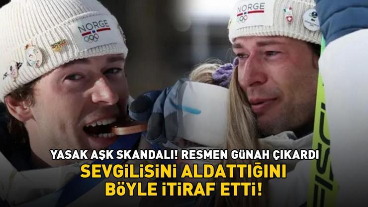 YASAK AŞK SKANDALI! Resmen günah çıkardı! Olimpiyat madalyası kazanan Sturla Holm Laegreid sevgilisini aldattığını böyle itiraf etti