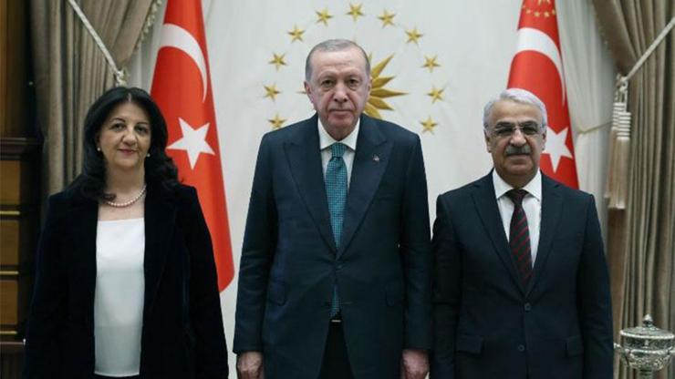 Cumhurbaşkanı Erdoğan'ın kabulü sonrası DEM Parti'den açıklama