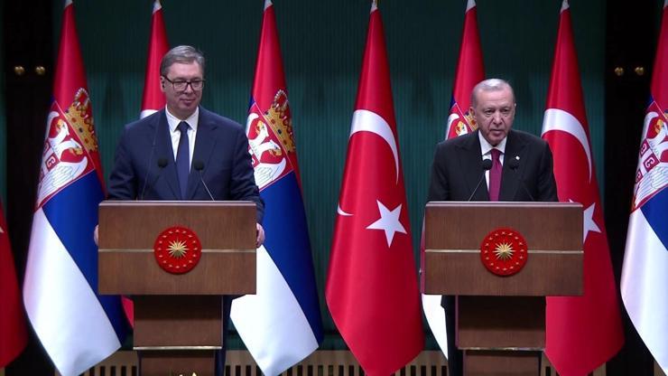 SON DAKİKA HABERİ: Cumhurbaşkanı Erdoğan: Sırbistanla ticaret hedefimiz 5 milyar dolar