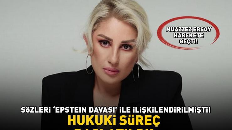 Sözleri Epstein davası ile ilişkilendirilmişti Muazzez Ersoy harekete geçti Hukuki süreç başlatıldı