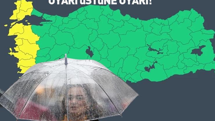 UYARI ÜSTÜNE UYARI Yeni hafta da hava nasıl olacak Meteoroloji ve Orhan Şen açıkladı