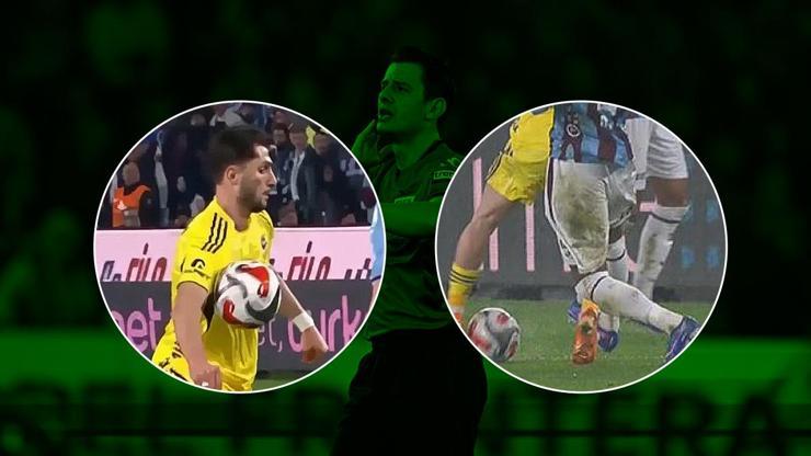 Trabzonspor - Fenerbahçe maçındaki hakem kararları incelendi: Golden önce faul var mı