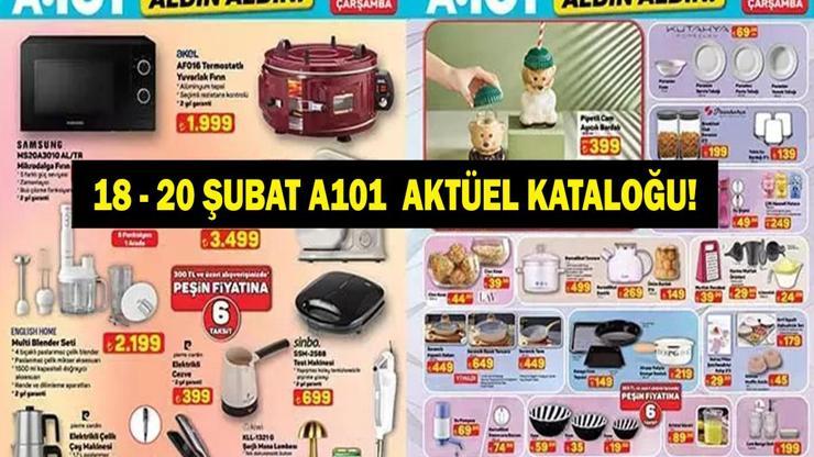 A101 19 ŞUBAT AKTÜEL KATALOĞU: Bu Hafta A101 Aldın Aldın Aktüel Kataloğunda Neler Var