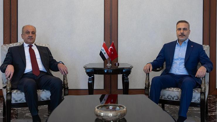 Dışişleri Bakanı Hakan Fidan, Irak Savunma Bakanı Abbasi ile görüştü