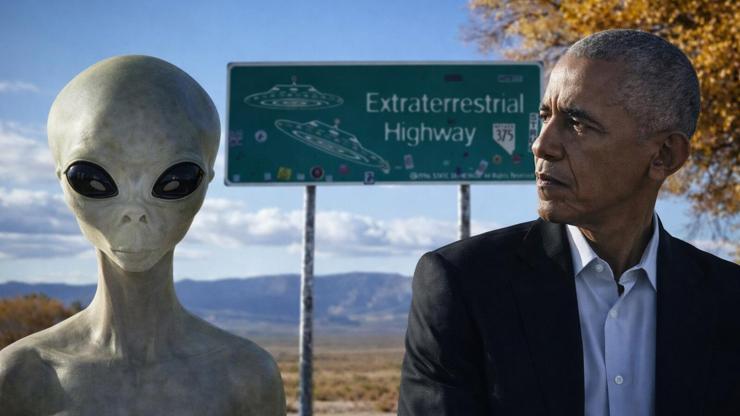 Nevada Çölü’nde sır perdesi aralanıyor mu | Obama’dan uzaylı çıkışı: “Gerçekler ama ben görmedim”