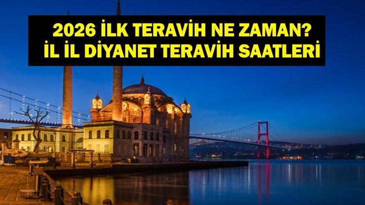 İLK TERAVİH NE ZAMAN SAAT KAÇTA? İstanbul, Ankara, İzmir teravih saatleri belli oldu! Teravih namazı kaç rekat? Teravih namazı kaç rekat ve nasıl kılınır?