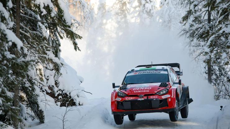Toyota, İsveç Rallisi’nde Zirveyi Bırakmadı