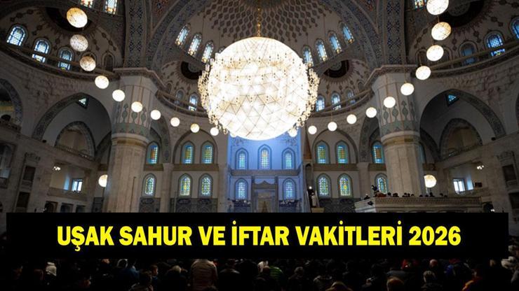 Uşak İFTAR - SAHUR VAKTİ: Uşak İMSAKİYE 2026 - Uşak Sahur Saat kaçta, Oruç Ne zaman başlıyor? İftar Vakti ve Ramazan Takvimi Uşak İFTAR - SAHUR VAKTİ: Uşak İMSAKİYE 2026 - Uşak Sahur Saat kaçta, Oruç Ne zaman başlıyor? İftar Vakti ve Ramazan Takvimi