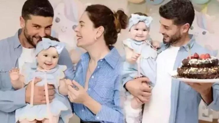 Berk Oktay ve Yıldız Çağrı Atiksoydan İç Isıtan Aile Pozu: Mutlulukları Sanal Medyada