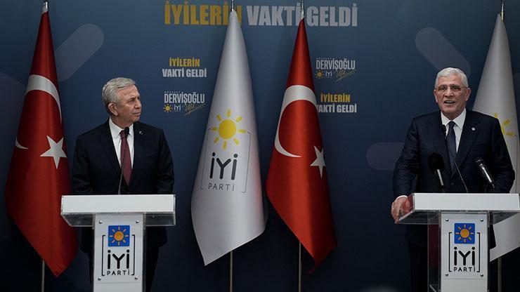 İYİ Parti Genel Başkanı Dervişoğlu, ABB Başkanı Yavaş ile görüştü İYİ Parti Genel Başkanı Dervişoğlu, ABB Başkanı Yavaş ile görüştü