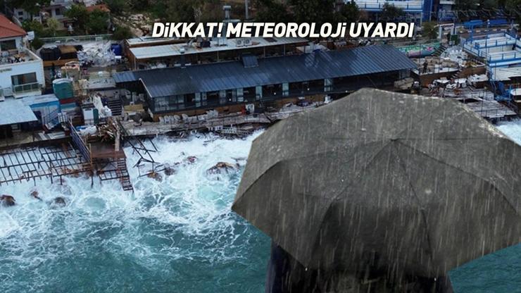 Dikkat Meteoroloji uyardı: Kuvvetli gelecek: 8 ilde sarı kodlu alarm