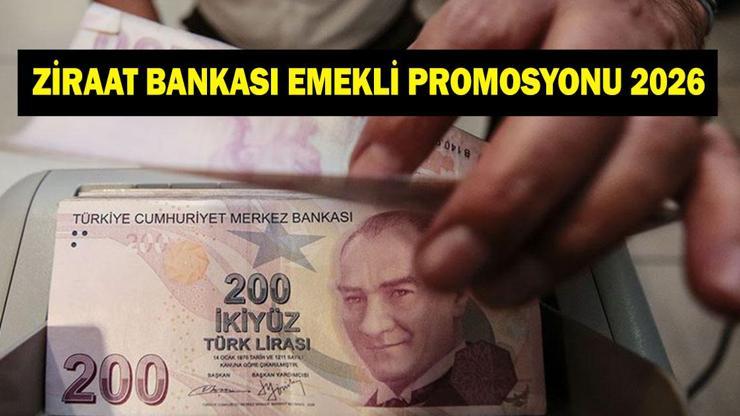  SSK, BAĞ-KUR emeklisine ne kadar promosyon veriyor? Ziraat Bankası maaşa göre promosyon tutarları 2026