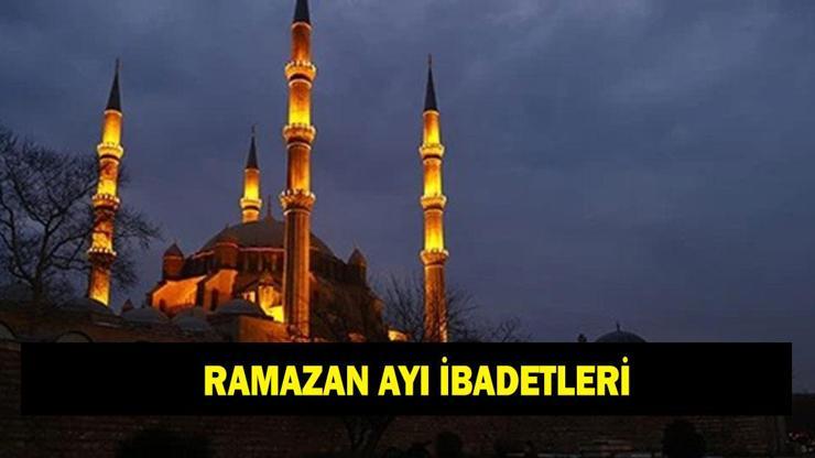 RAMAZAN AYI İBADETLERİ DİYANET: Ramazanda çekilecek tesbihler ve zikirler neler Ramazanda hangi dualar okunur