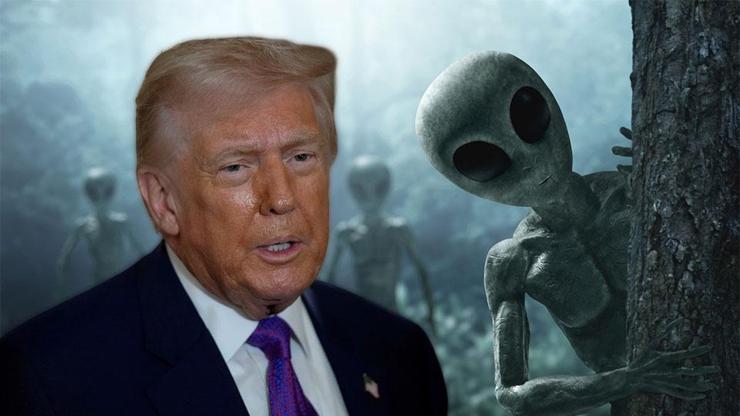 ABD Başkanı Trumptan UFO hamlesi: Talimat vereceğim diyerek duyurdu